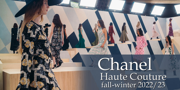 Chanel: Haute Couture fall-winter 2022/23. Photo: © 2022 Chanel.